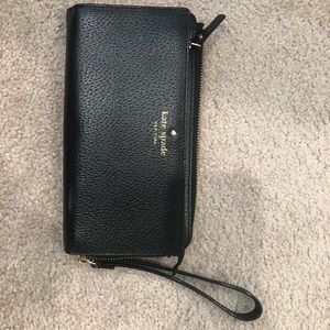 Kate Spade Black Wristlet
